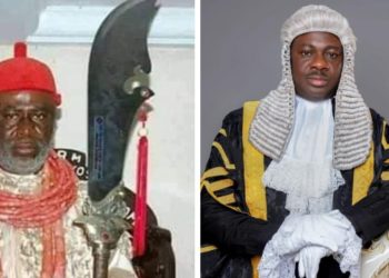 Delta Speaker felicitates Pere Ama-Okosu of Ogbe-Ijoh Kingdom on 9th coronation anniversary