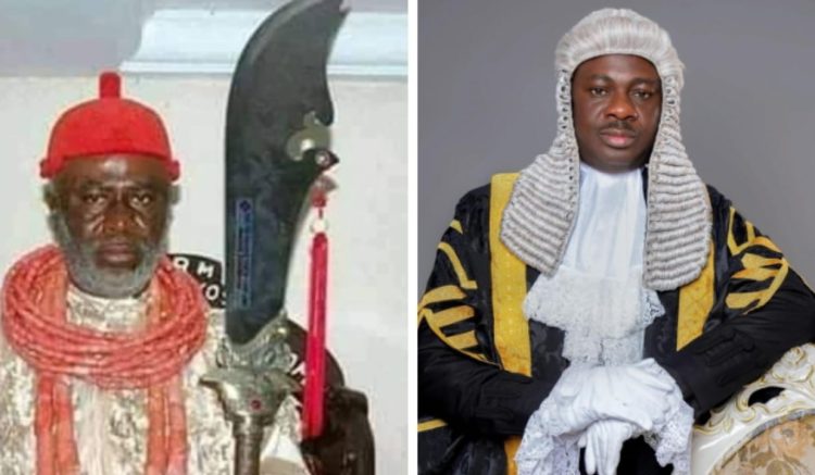 Delta Speaker felicitates Pere Ama-Okosu of Ogbe-Ijoh Kingdom on 9th coronation anniversary