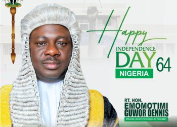 64TH INDEPENDENCE DAY: Don’t lose faith in Nigeria – Delta Speaker urges Nigerians