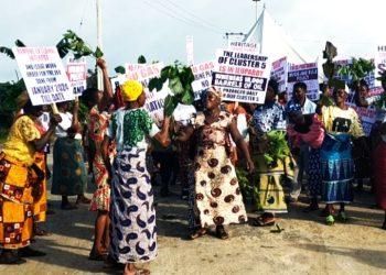 Isoko women shut down operations of Heritage Energy, declare firm persona non grata