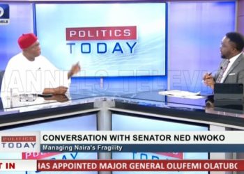 Senator Nwoko’s bills, motions in 16 months amaze Channels TV anchor