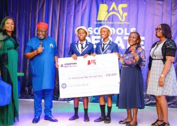 Hussey Model College Warri wins 5th edition of Bashorun Askia Foundation BAF Schools Debate