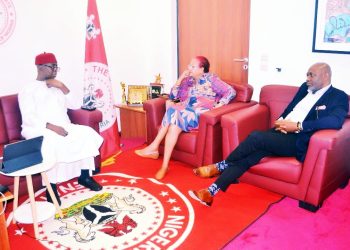 Senator Nwoko meets St. Kitts Envoy, advocates for stronger reparations agenda