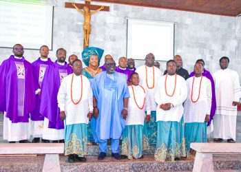 Oborevwori, Guwor, others grace thanksgiving of new Clerk of Delta Assembly