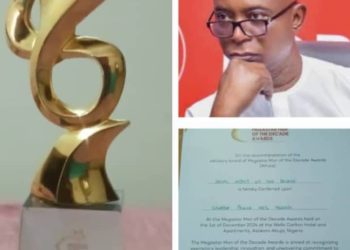 Senator Nwoko Bags Social Impact of the Decade Award