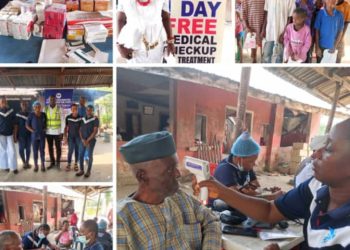 YULETIDE: 100 persons benefit as Prince Okifo Foundation organises one-day medical outreach in Delta