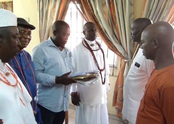 John Agusa now new President of Iteregbi community in Delta