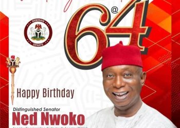 Uzum hails Senator Ned Nwoko at 64