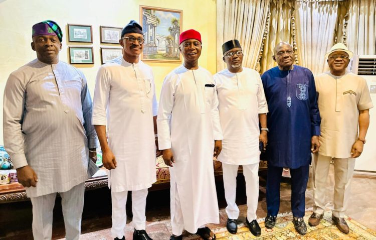 Senator Nwoko hosts Adekanbi-led BORBDA, highlights transformative impact of Ogwashi-Uku, Amukpe dams