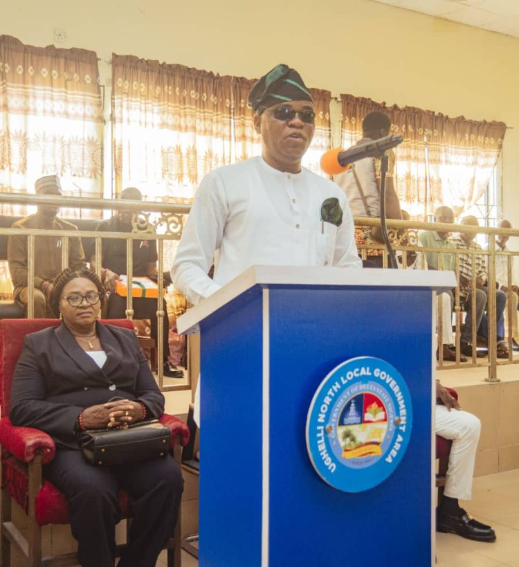Ughelli North LG chairman, Jaro Egbo, presents N17.6bn 2025 budget estimate