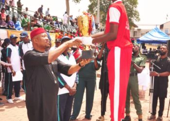 Senator Nwoko harps on sportsmanship, team spirit at Abuja school sports event