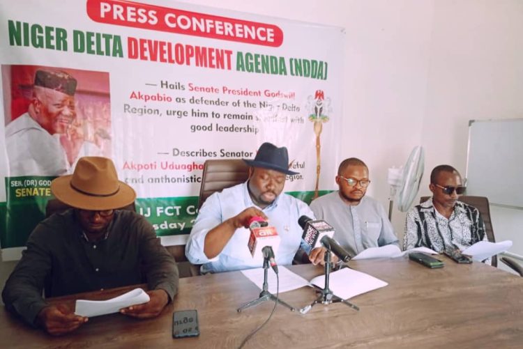 Niger Delta group applauds Senate President, Godswill Akpabio, calls him defender of Niger Delta region