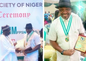 Former Delta Commissioner, Patrick Ferife, bags Fellow of Pharmaceutical Society of Nigeria