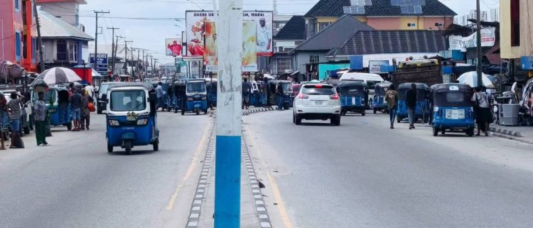 Just In: Tension in Warri as Keke riders protest Union’s hiking of profiling fee, passengers stranded