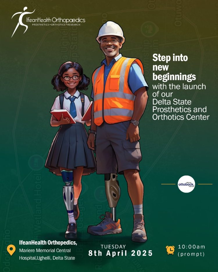 Amputation of limbs no longer death sentence in South-South as IfeanHealth Orthopedics opens in Delta