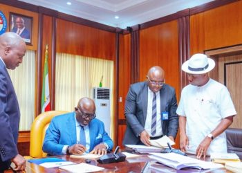 Delta Assembly’s Legislative Excellence: Guwor’s Leadership Towers As Oborevwori Assents 7 Bills