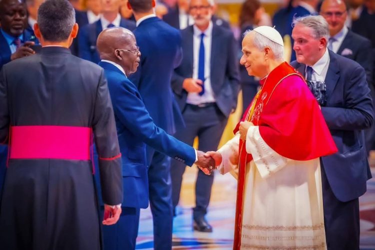 Tinubu joins world leaders to witness beginning of new papacy