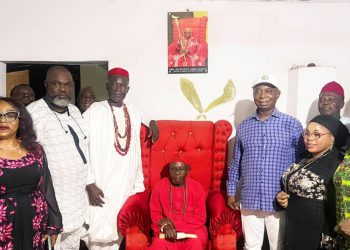 Obi of Issele-Mkpitime commends Senator Ned Nwoko for ongoing community projects