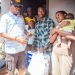 Delta Council chairman, Jaro Egbo, offers assistance to family of 3-month-old baby abduction survivor