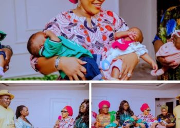 Oborevwori’s wife debunks viral video on Ugbori quintuplets, highlights support