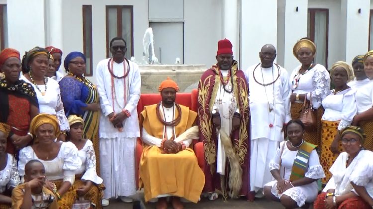 Olu of Warri Receives Onu Igala Delta State, Applauds Ancestral Ties Between Itsekiris and Igalas