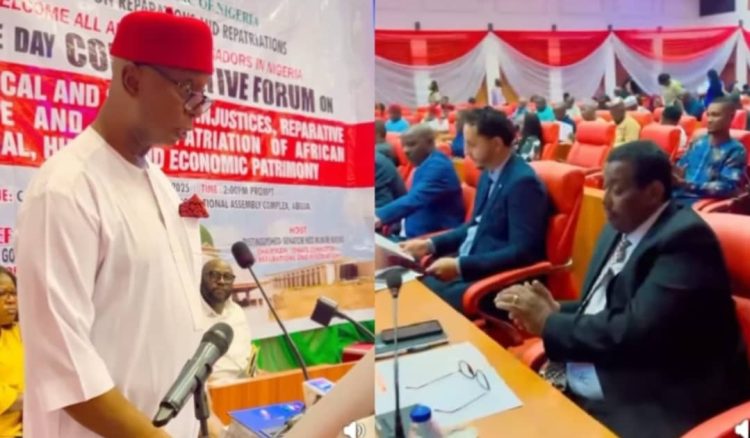 Senator Nwoko Hosts African Envoys, Rallies United Continental Push for Reparations, Repatriation
