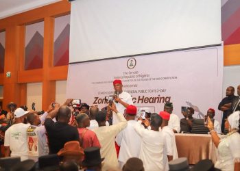 Senator Nwoko Refutes Allegation of Abandoning Anioma Delegates at Constitution Review Hearing