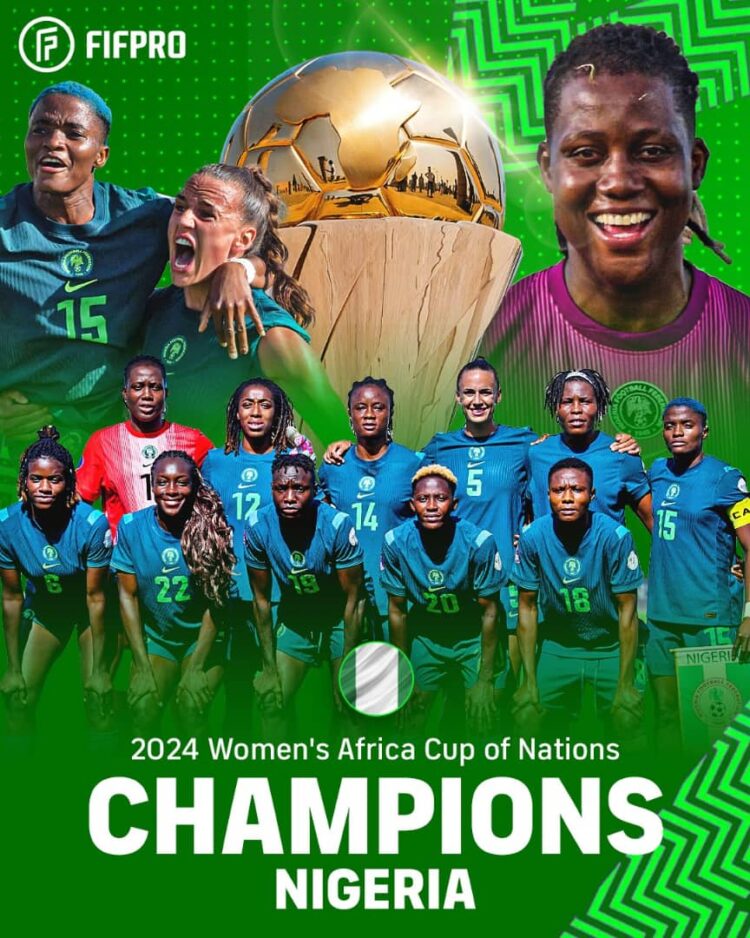 Senator Ned Nwoko Congratulates Super Falcons on “Mission X” Triumph