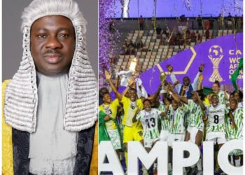 Delta Speaker Guwor Hails Super Falcons for Historic 10th WAFCON Victory