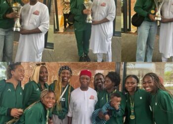 Senator Ned Nwoko Meets D’Tigress, Applauds Team’s Historic AfroBasket Triumph