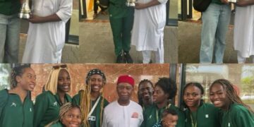Senator Ned Nwoko Meets D’Tigress, Applauds Team’s Historic AfroBasket Triumph