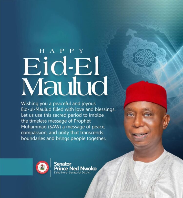 Ned Nwoko Felicitates Muslims on Eid-el-Maulud