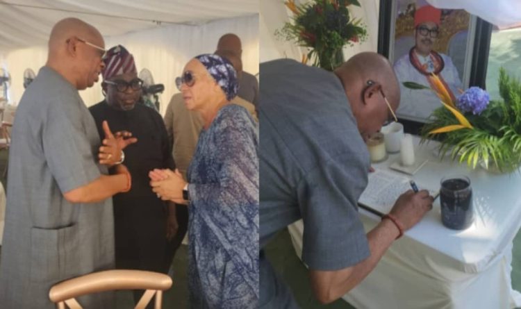 Amori Pays Condolence Visit to Ibru Family Over Oskar’s Passing