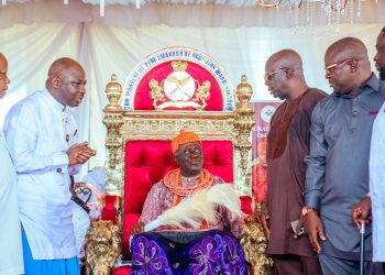 Oborevwori Hails Pere of Ogbe-Ijoh Warri Kingdom for Decade of Peace and Progress