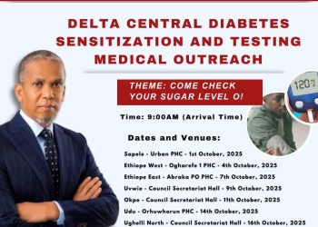 Dafinone Launches Free Diabetes Outreach to Strengthen Healthcare in Delta Central