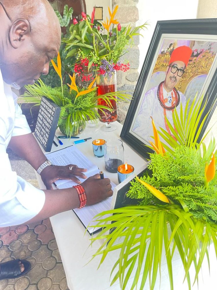 Fred Majemite Commiserates With Ibru Dynasty in Lagos, Extols Legacy of Oskar Ibru