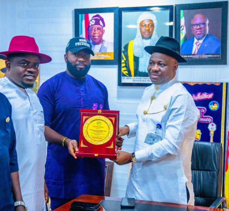 NANS Honours Delta Speaker Guwor as “Most Outstanding Speaker and Humanitarian Champion”
