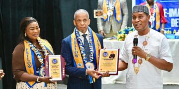 Senator Ede Dafinone Bags Fellowship of Institute of Planning, Nigeria
