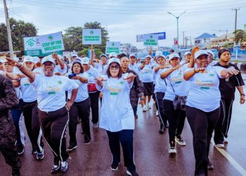 Delta First Lady Inspires 10,000-Step Challenge, Champions Wellness, Unity at ‘You Matter Walk for Life’