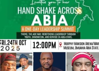Emeka Ndubuisi Rallies Abians for Landmark ADC NWC Leadership Summit