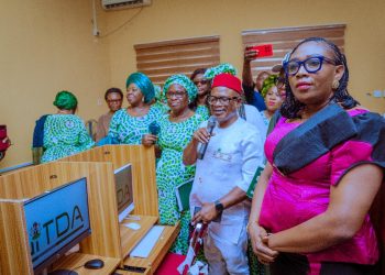 Oluremi Tinubu Unveils E-Learning Centre in Asaba to Boost Digital Literacy