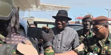 Relief as Goodluck Jonathan Returns Home After Being Trapped in Coup-Hit Guinea-Bissau