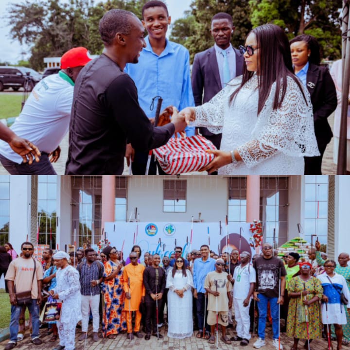 ‘You Are Seen, Valued, and Loved’: Delta First Lady Empowers Visually Impaired, Awards Scholarships