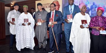 Oborevwori Reaffirms Support for Literary Excellence at Asiodu’s Book Launch