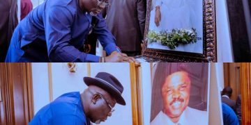 Oborevwori Leads Condolence Visits, Hails Nwaoboshi, Ojei as Irreplaceable Leaders