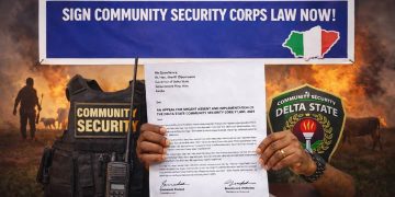 DOPF Appeals to Oborevwori for Urgent Assent to Community Security Corps Law