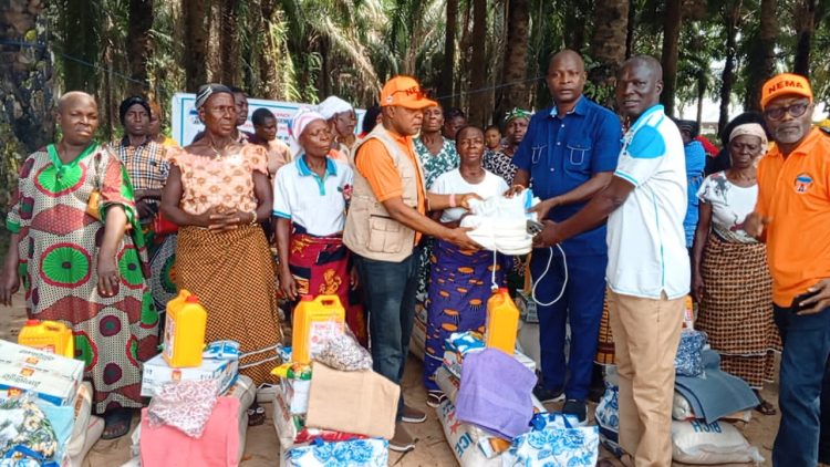 Dafinone Facilitates NEMA Relief Materials for 2025 Flood, Windstorm Victims Across Delta Central