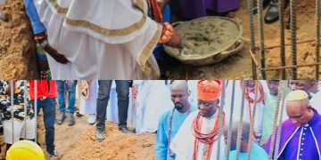 Dafinone Applauds Orodje of Okpe as Sub-Palace Project Takes Off in Sapele