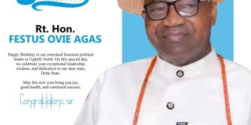 Ofomukoro Hails Ovie Agas’ Strategic Legacy, Wisdom on Birthday