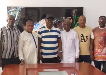 CPS Nwaeke Visits New NUJ Warri Correspondents’ Chapel Secretariat, Urges Support for Speaker, Oborevwori